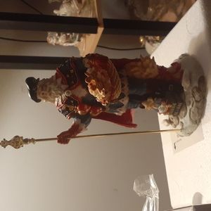 Vintage "Kris Kringle" from the International Santa Figurine Collection.